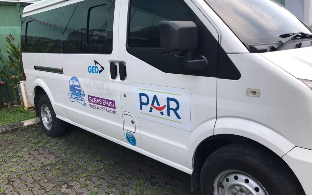 Supporting Zero Emission, GED Lintas Indonesia Introduces Electric Vehicles as a Mode of Logistics Distribution
