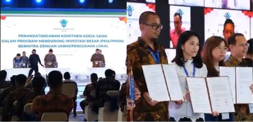 GED Attended the cooperation program between PMA /MDN companies and local entrepreneurs & MSMEs in Bali, December 16, 2022